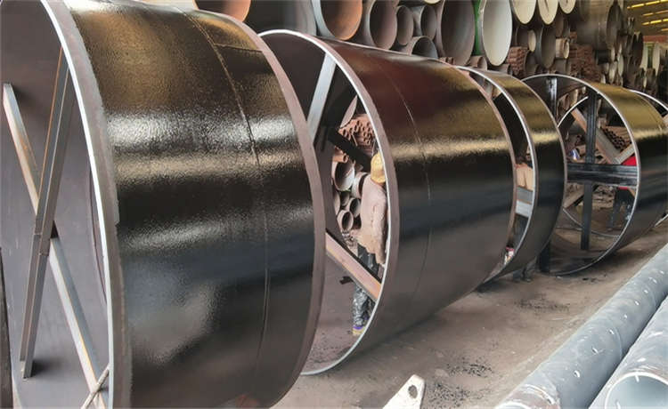 鋼材場丁字焊管加工廠家，鋼材場排污鋼管廠家，D1300mm螺旋管，內(nèi)徑2000mm螺旋焊管